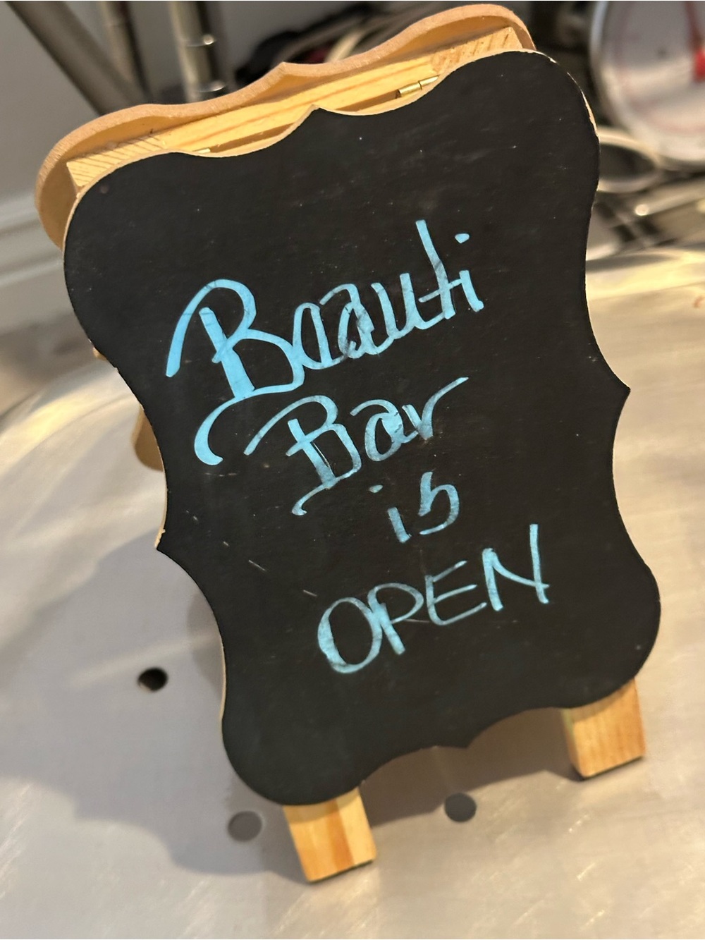 Erasable Tabletop A-Frame Sign - Picture 3 of 6